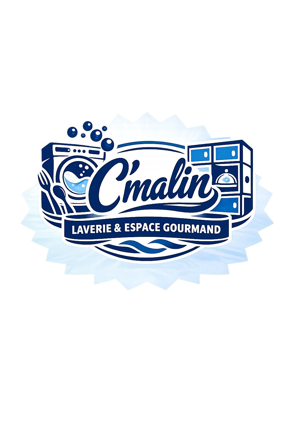 Logo Le C'Malin - Laverie & Snack
